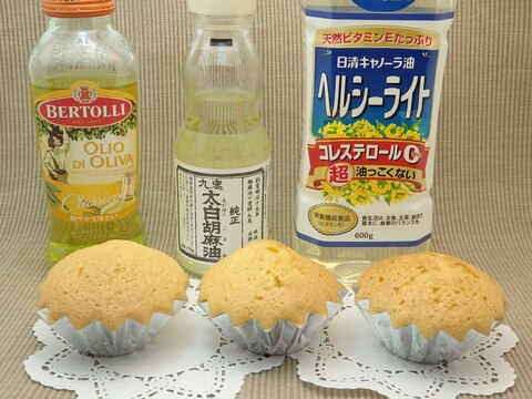 混ぜるだけ簡単♪植物油で作るカップケーキの作り方